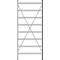 Estantería base R 3000, 8 estantes, An 1055 mm x P 300 mm, estantes galvanizados