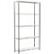Estantería básica H 2000 x A 1000 x P 300 mm, gris claro, con 5 estantes