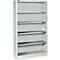 Estantería Schäfer Shop Select AS 2409, con 4 estantes regulables en altura, ancho 950 x fondo 400 x alto 1935 mm, chapa de acero, gris claro