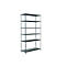 Estantería sin tornillos, H 2300 x A 1200 x P 500, galvanizada