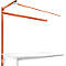 Estructura pórtica adicional con brazo saliente, Mesa de extensión STANDARD mesa de trabajo/banco de trabajo UNIVERSAL/PROFI, 1750 mm, rojo anaranjado