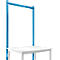 Estructura pórtica adicional, mesa básica STANDARD sistema mesa de trabajo/banco de trabajo UNIVERSAL/PROFI, 1250 mm, azul luminoso