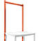 Estructura pórtica adicional, mesa básica STANDARD sistema mesa de trabajo/banco de trabajo UNIVERSAL/PROFI, 1250 mm, rojo anaranjado