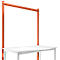 Estructura pórtica adicional, mesa básica STANDARD sistema mesa de trabajo/banco de trabajo UNIVERSAL/PROFI, 1500 mm, rojo anaranjado