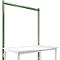 Estructura pórtica adicional, mesa básica STANDARD sistema mesa de trabajo/banco de trabajo UNIVERSAL/PROFI, 1500 mm, verde reseda