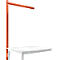 Estructura pórtica adicional, Mesa de extensión SPEZIAL sistema mesa de trabajo/banco de trabajo UNIVERSAL/PROFI, 1250 mm, rojo anaranjado
