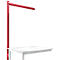Estructura pórtica adicional, Mesa de extensión SPEZIAL sistema mesa de trabajo/banco de trabajo UNIVERSAL/PROFI, 1250 mm, rojo rubí