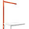 Estructura pórtica adicional para mesa de extensión STANDARD sistema mesa de trabajo/banco de trabajo UNIVERSAL/PROFI, 1250 mm, rojo anaranjado