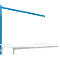 Estructura pórtica adicional para mesa de extensión STANDARD sistema mesa de trabajo/banco de trabajo UNIVERSAL/PROFI, 2000 mm, azul luminoso