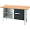 Etabli à caisson Schäfer Shop Select PWi 150-1, plateau en hêtre multiplex, jusqu'à 750 kg, L 1500 x P 700 x H 840 mm, anthracite
