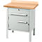 Établi à caisson Schäfer Shop Select PWi 75-0, plateau multiplex en hêtre, jusqu'à 750 kg, L 750 x P 700 x H 840 mm