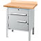 Établi à caisson Schäfer Shop Select PWi 75-0, plateau multiplex en hêtre, jusqu'à 750 kg, L 750 x P 700 x H 840 mm
