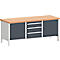 Établi modulaire 2078-2.3, gris anthracite