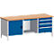 Établi modulaire 2078-2.8, bleu gentiane