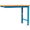 Établi modulaire Profi Spezial Manuflex, plateau de table en multiplex, 1250 x 700 mm, bleu clair