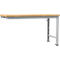 Établi modulaire Profi Spezial Manuflex, plateau de table en multiplex, 1750 x 700 mm, alu argent
