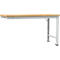 Établi modulaire Profi Spezial Manuflex, plateau de table en multiplex, 1750 x 700 mm, gris clair