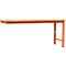 Établi modulaire Profi Spezial Manuflex, plateau de table en multiplex, 2000 x 700 mm, rouge orangé