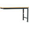 Établi modulaire Profi Spezial Manuflex, plateau de table en plastique, 1750 x 700 mm, anthracite