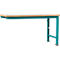 Établi modulaire Profi Spezial Manuflex, plateau de table en plastique, 1750 x 700 mm, turquoise