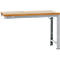 Établi modulaire Profi Standard Manuflex, plateau de table en multiplex, 1500 x 700 mm, alu argent