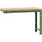 Établi modulaire Profi Standard Manuflex, plateau de table en multiplex, 1500 x 700 mm, vert réséda