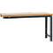 Établi modulaire Profi Standard Manuflex, plateau de table en multiplex, 1750 x 700 mm, anthracite