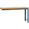 Établi modulaire Profi Standard Manuflex, plateau de table en multiplex, 1750 x 700 mm, bleu brillant