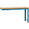 Établi modulaire Profi Standard Manuflex, plateau de table en multiplex, 1750 x 700 mm, bleu clair