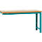 Établi modulaire Profi Standard Manuflex, plateau de table en multiplex, 1750 x 700 mm, turquoise