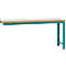 Établi modulaire Profi Standard Manuflex, plateau de table en plastique, 2000 x 700 mm, turquoise
