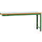 Établi modulaire Profi Standard Manuflex, plateau de table en plastique, 2000 x 700 mm, vert réséda
