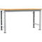 Établi Profi Spezial Manuflex, plateau de table en multiplex, 1750 x 700 mm, alu argent