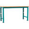 Établi Profi Spezial Manuflex, plateau de table en plastique, 1750 x 700 mm, turquoise
