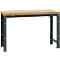 Établi Profi Standard Manuflex, plateau de table en multiplex l. 1500 x P 700, anthracite