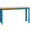 Établi Profi Standard Manuflex, Plateau de table en multiplex l. 1750 x P 700, bleu clair