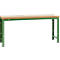 Établi Profi Standard Manuflex, Plateau de table en multiplex l. 2000 x P 700, vert réséda