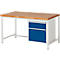 Établi série 8152, 1 tiroir, 1 porte, l. 1500 x P 900 x H 840 mm