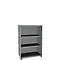 Étagère, 1 pièce, 3 HC, l. 800 mm, gris clair