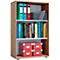 Etagère à dossiers, en bois, 3 OH, étagères réglables en hauteur, L 700 x P 400 x H 1050 mm, chêne Sonoma
