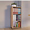 Étagère à dossiers Ulas, 3 hauteurs de classeurs, 2 tablettes, pour env. 18 classeurs, L 490 x P 320 x H 1080 mm, bois, chêne miel
