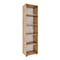 Étagère à dossiers Ulas, 5 hauteurs de classeurs, 4 tablettes, pour env. 30 classeurs, L 490 x P 320 x H 1780 mm, bois, chêne miel