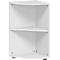 Étagère d’angle PALENQUE, 2 HC, l. 400 x P 400 x H 752 mm, gris clair
