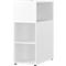 Etagère de séparation Porto, 1 grand compartiment, 4 petits compartiments, L 800 x P 460 x H 1200 mm, blanc