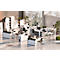 Etagère de séparation Porto, 1 grand compartiment, 4 petits compartiments, L 800 x P 460 x H 1200 mm, blanc
