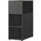 Etagère de séparation Porto, 1 grand compartiment, 4 petits compartiments, L 800 x P 460 x H 1200 mm, graphite