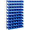 Etagère murale 9 VK Schäfer Shop Select, 9 étagères, L 1000 x l 640 x P 100/155/220 mm, sans bacs
