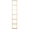 Étagère Pombal, 6 hauteurs de classeurs, extensible, largeur 400 mm, chêne noueux
