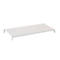 Étagère pour rayonnage universel - l. 1000 x P 400 mm - capacité de charge par étagère 125 kg - laqué époxy - gris clair RAL 7035