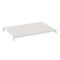 Étagère pour rayonnage universel - l. 1000 x P 500 mm - capacité de charge par étagère 125 kg - laqué époxy - gris clair RAL 7035